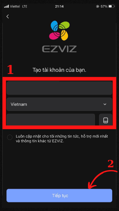 ứng dụng ezviz